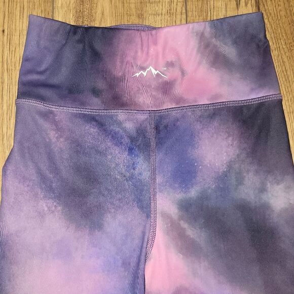 DOPE Purple Tie-Dye Leggings - Picture 3 of 7